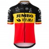 Tenue Maillot + Cuissard à Bretelles 2020 Team Jumbo-Visma Championnats de Belgique N001